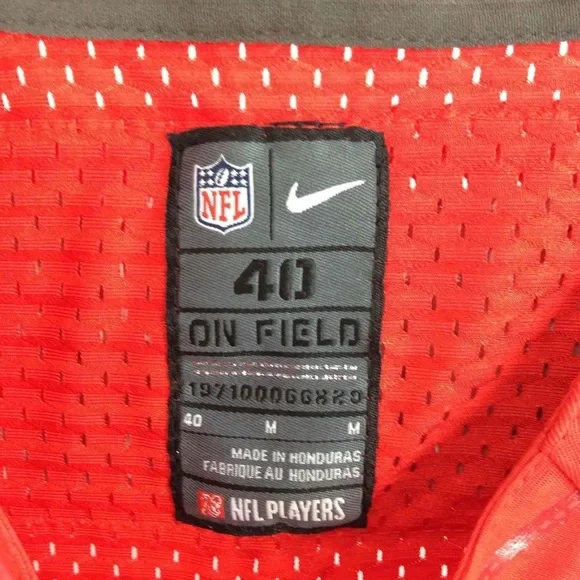 San Francisco 49ers Hyde 28 Retired Official Jersey - Picture 3 of 3